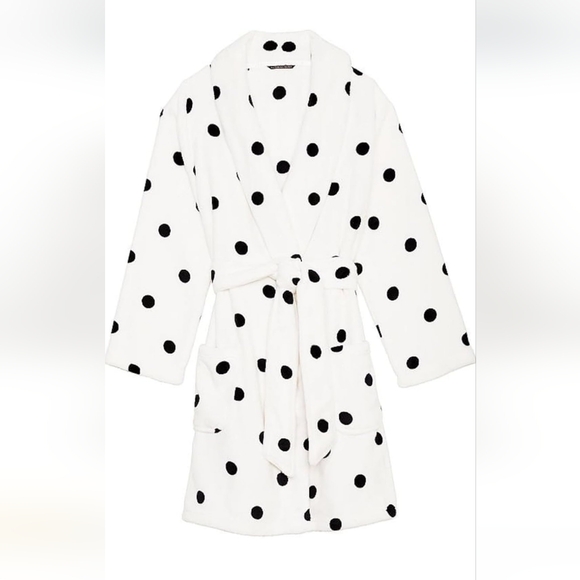 Victoria Secret Short Plush Robe Size XL/XXL - Picture 7 of 15